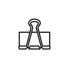 Binder Clip Icon