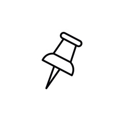 Push Pin Icon