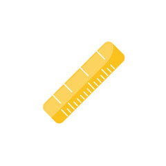Yellow Ruler Icon