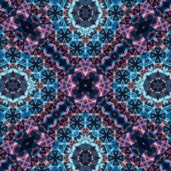 Seamless abstract art pattern. woven endless pattern. Square abstract background