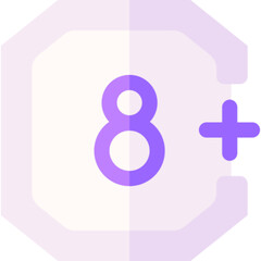 Number Eight Graphic Icon