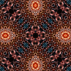 Seamless abstract art pattern. woven endless pattern. Square abstract background
