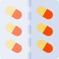 Blister Pack Medicine Icon