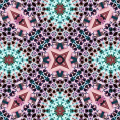 Seamless abstract art pattern. woven endless pattern. Square abstract background