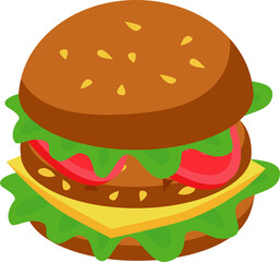 Delicious Classic Hamburger