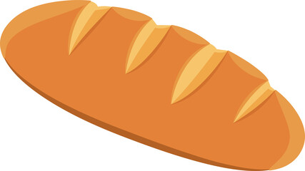 Fresh Baked Baguette Bread Loaf
