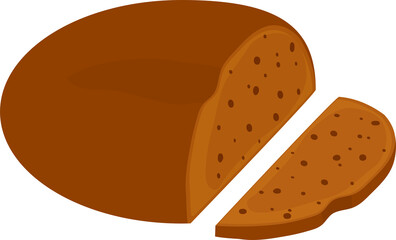 Fresh Baked Baguette Bread Loaf