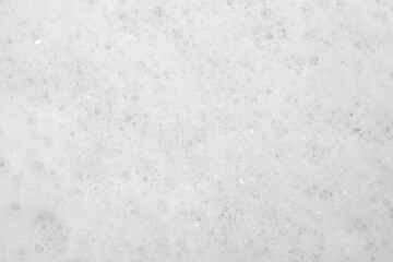 Abstract white soap foam bubbles texture background