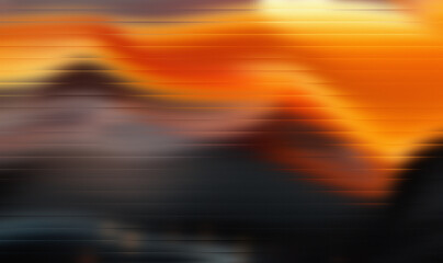 Orange Yellow Gray Abstract Background – Blurred Gradient Motion Glow Texture Art Design. motion blur background
