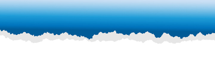 Realistic torn paper edge. Ripped paper mockup isolated on transparent background. Piece of rip paper PNG. mockup template 