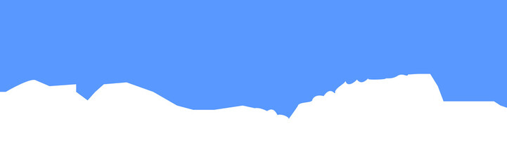 Realistic torn paper edge. Ripped paper mockup isolated on transparent background. Piece of rip paper PNG. mockup template 