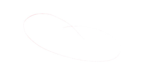 Hand drawn pink pencil lines, circles, stripes and squiggly lines on transparent background.