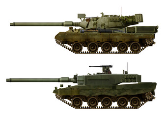 A collection of MBT concepts (top: MBBT 1A2, bottom: MBBT 2A1). Individual images, in full size, can be found in the portfolio or by name in the site search