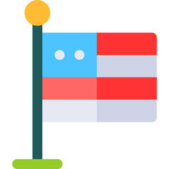 United States Flag Vector Icon
