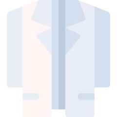White Coat Vector Icon