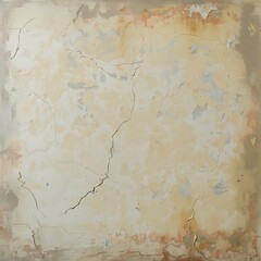 Obraz premium Old painted wall texture with grunge aesthetic and worn details