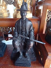 bronze statue of buddha