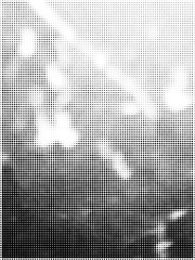Retro Pop Art Vector Background Halftone Dots with Grunge Texture
