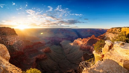 Grand Canyon Sunrise Panorama 1