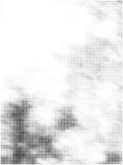 Abstract Halftone Dots Background | Vintage Grunge Pop Art Vector Illustration
