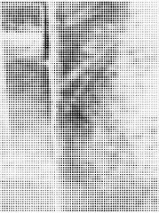 Retro Grunge Effect Vector Halftone Dots Pop Art Background Illustration