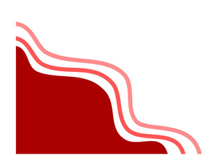 Abstract Wavy Background with Smooth Gradient Curves. Fluid Minimal Shapes for Modern Digital Design Template