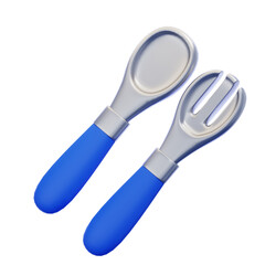 Cutlery 3D Icon