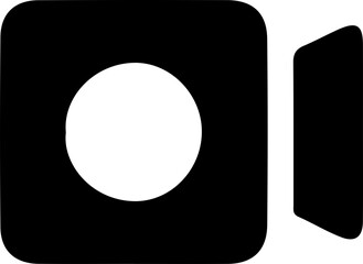 Video Camera Icon – Movie Recorder Symbol