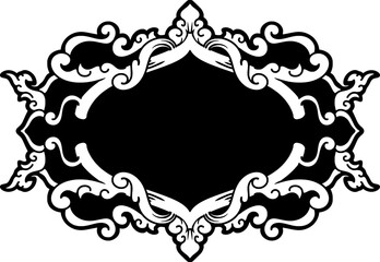 displaying ornamental designs with beautiful shapes and curves