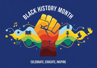 Black History Month Celebrate, Educate, Inspire, Black History Month is an annual observance dedicated to celebrating and honoring the significant history, lives, and culture of the African diaspora. 