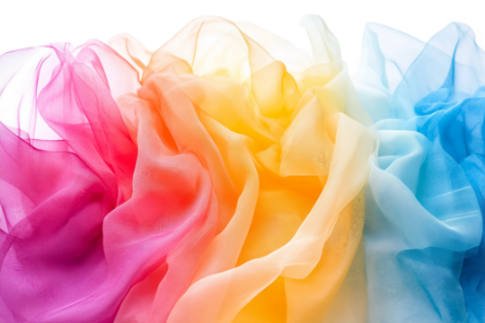 Gradient effect overlay pack isolated on transparent background