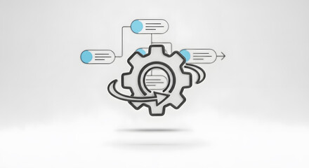 Gear Mechanism with Flowchart - Process Optimization