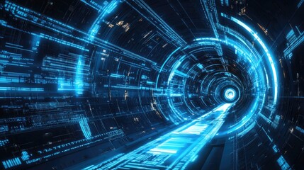 Digital Tunnel: A Journey Through Cyberspace