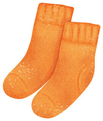 Hand drawn Warm Autumn Watercolor illustration, Cozy Home Vibes ideal for scrapbook and DIY stickers