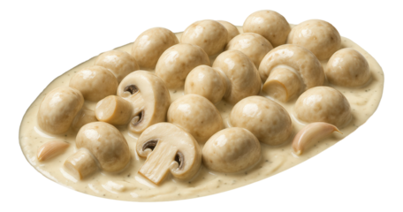 Tin of natural white beans in brine with a simple blue and white label design