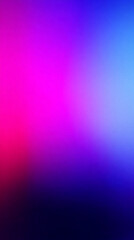Fototapeta premium Retro 90s abstract background with pink, magenta, purple, navy blue, and black gradient, featuring smooth transitions, bright neon glow, metallic shimmer, soft blur, and vintage noise texture