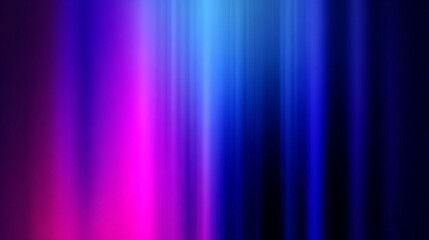 Fototapeta premium Retro 90s abstract background with pink, magenta, purple, navy blue, and black gradient, featuring smooth transitions, bright neon glow, metallic shimmer, soft blur, and vintage noise texture