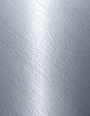 Polished metal surface with diagonal brushed lines