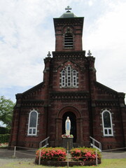 長崎県平戸市、竣工1918年、レンガ造及び木造の田平天主堂
