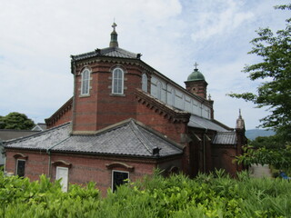 長崎県平戸市、竣工1918年、レンガ造及び木造の田平天主堂