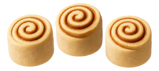 A compact box containing a dozen raw pelmeni, each separated by dividers and lightly floured