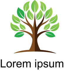 Obraz premium tree logo