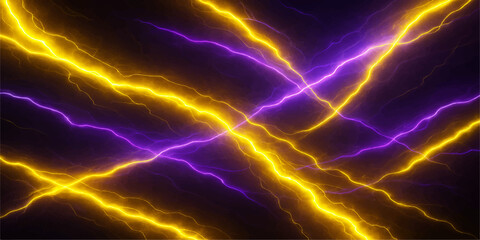 Electric blue lightning energy background
