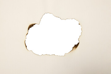 Burnt beige paper texture