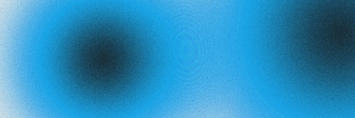 Colourful Gradient Texture – Grainy Blurry Abstract Background with Pixelated Noise in Blue. Vintage Style for Design, Futuristic Design, Branding, Visual Effects, Banner, Poster, Copy Space