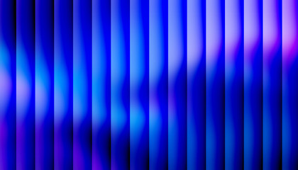 Fractal Glass Abstract Vertical Stripes With Deep Blue And Purple Gradient And Light Effects background bright