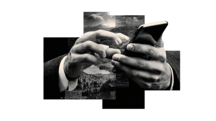 Abstract Mobile Technology: A User's Experience Merging Nature and Connectivity