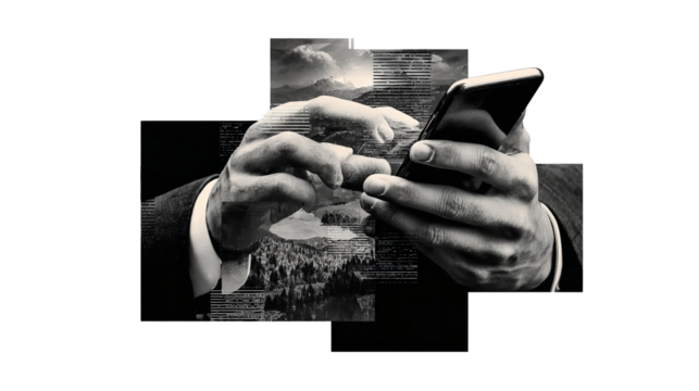 Abstract Mobile Technology: A User's Experience Merging Nature and Connectivity