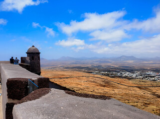Lanzarote Spain, May 25 2025, Castillo de Santa B&aacute;rbara on Mount Benacantil, Alicante, Spain