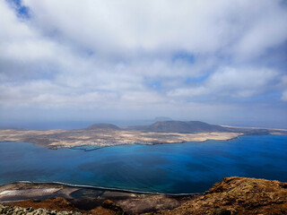 Lanzarote Spain, May 25 2025, View from Castillo de Santa B&aacute;rbara on Mount Benacantil, Alicante, Spain
